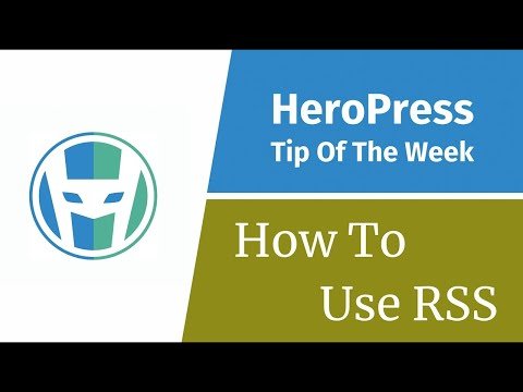 How To Use RSS In WordPress