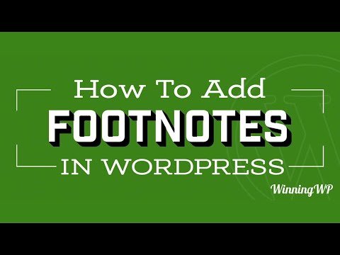 How To Add Footnotes To A WordPress Post Or Page (Step by Step)