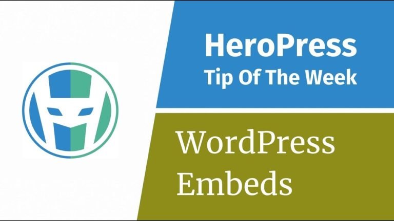 WordPress Embeds