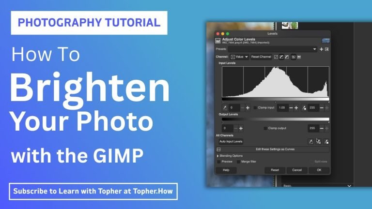 Easily Brighten Your Photo With The GIMP